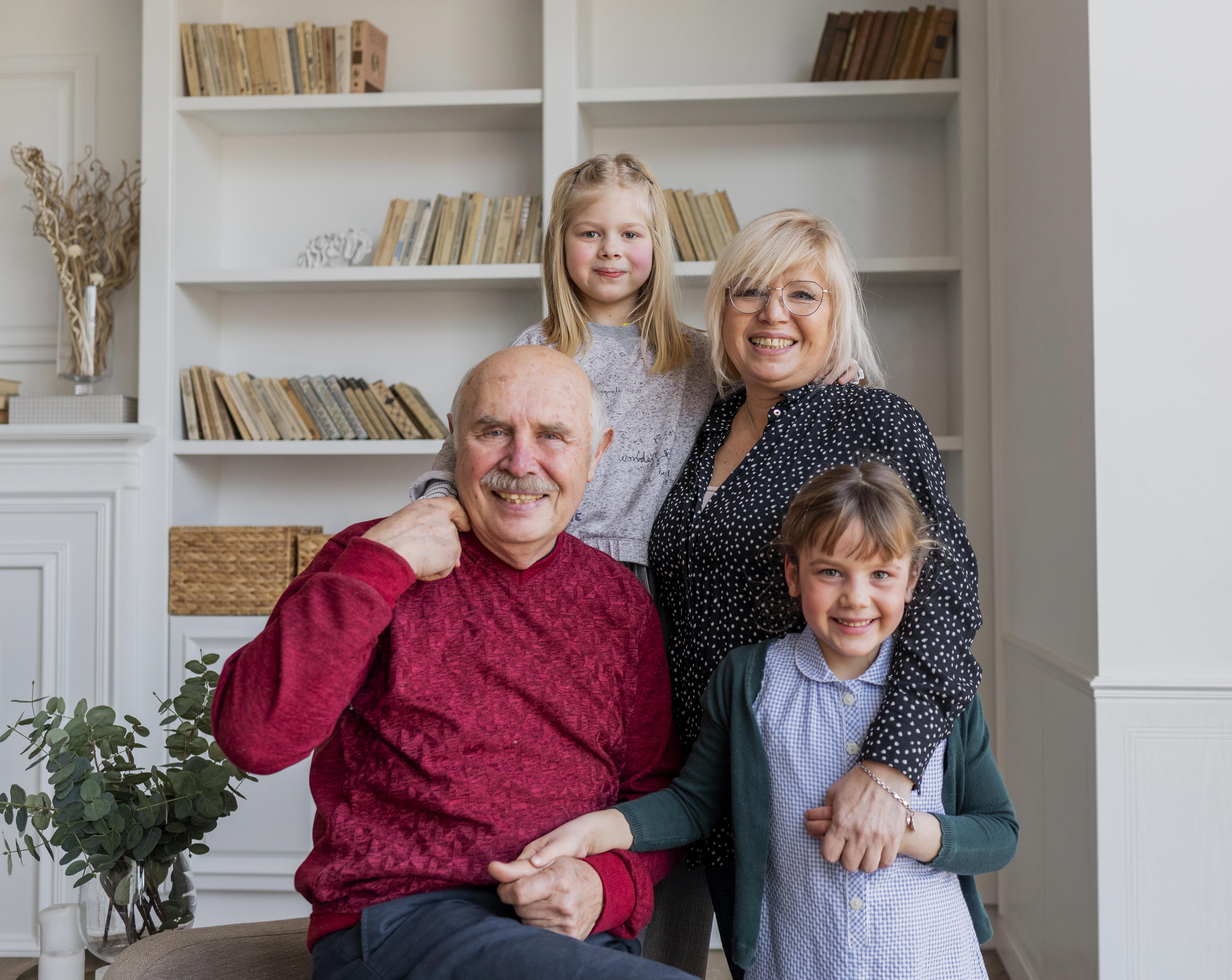 Farmers inspecting farmland